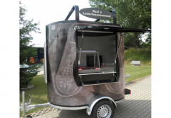 Verkaufsanhänger, Streetfood: Trailer Oval 3800 - shopunits.de