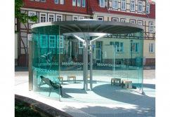 Verkaufsstand, Verkaufskiosk: Wetterschutz transparent - shopunits.de