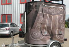 Verkaufsanhänger, Streetfood: Trailer Oval 3800 - shopunits.de