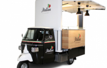 Artikel Leichtkraftfahrzeug, Piaggio Ape als Verkaufsfahrzeug