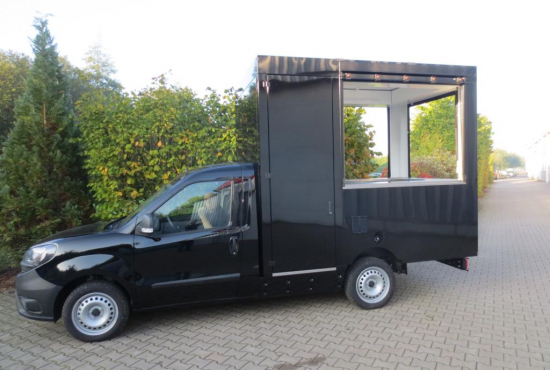 Verkaufwagen, Foodtruck: Doblo Verkaufsmobil - shopunits.de