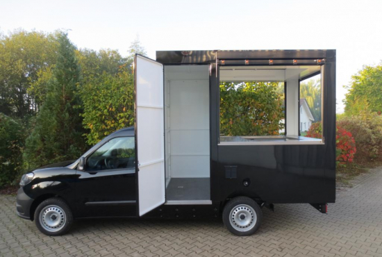 Verkaufwagen, Foodtruck: Doblo Verkaufsmobil - shopunits.de